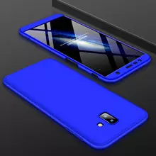 Чехол бампер GKK Dual Armor Case для Samsung Galaxy J6 Prime (2018) Blue (Синий)