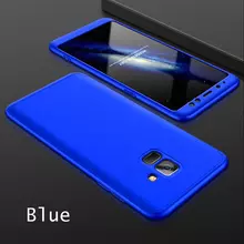 Чехол бампер GKK Dual Armor Case для Samsung Galaxy A6 2018 Blue (Синий)