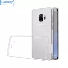 Чехол бампер Nillkin Nature TPU Case для Samsung Galaxy S9 Plus White (Белый)