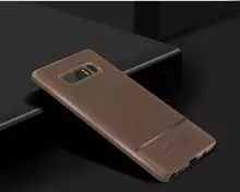 Чехол бампер IDOOLS Leather Fit Case для Samsung Galaxy Note 8 N950 Brown (Коричневый)