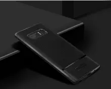 Чехол бампер IDOOLS Leather Fit Case для Samsung Galaxy Note 8 N950 Black (Черный)