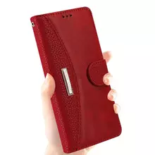 Чехол книжка IDOOLS Luxury Case для Samsung Galaxy S10 Red (Красный)
