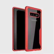 Чехол бампер Ipaky Fusion Case для Samsung Galaxy S10e Red (Красный)