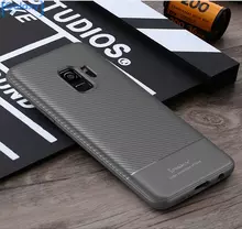 Чехол бампер Ipaky Jeans Case для Samsung Galaxy S9 Gray (Серый)