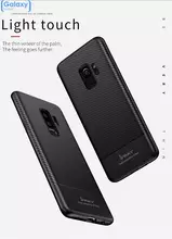 Чехол бампер Ipaky Jeans Case для Samsung Galaxy S9 Plus Black (Черный)