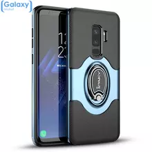 Чехол бампер Ipaky Ring Case для Samsung Galaxy S9 Blue (Синий)