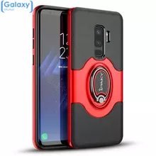 Чехол бампер Ipaky Ring Case для Samsung Galaxy S9 Red (Красный)