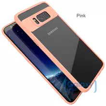 Чехол бампер Ipaky Silicone Case для Samsung Galaxy S8 Plus Rose Gold (Розовое Золото)