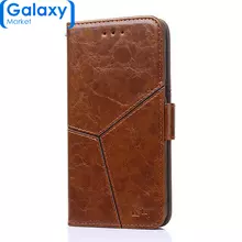 Чехол книжка K'try Premium Case для Samsung Galaxy J6 Prime (2018) Light Brown (Светло-коричневый)