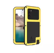 Чехол бампер Love Mei Powerful для Samsung Galaxy Note 20 Yellow (Желтый)