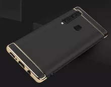 Чехол бампер Mofi Electroplating Case для Samsung Galaxy A9 2018 Black (Черный)