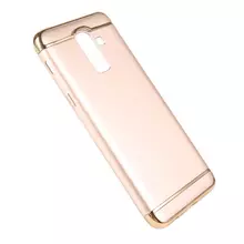 Чехол бампер Mofi Electroplating Case для Samsung Galaxy A8 2018 A530F Gold (Золотой)