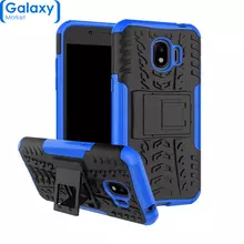 Чехол бампер Nevellya Series для Samsung Galaxy J4 (2018) Blue (Синий)