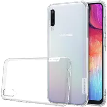 Чехол бампер Nillkin TPU Nature Case для Samsung Galaxy A30 White (Белый)