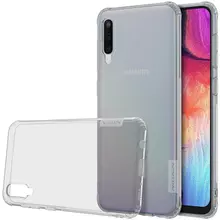 Чехол бампер Nillkin TPU Nature Case для Samsung Galaxy A30 Gray (Серый)