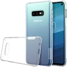 Чехол бампер Nillkin TPU Nature Case для Samsung Galaxy S10e White (Белый)