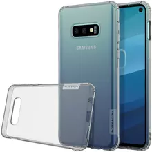 Чехол бампер Nillkin TPU Nature Case для Samsung Galaxy S10 Gray (Серый)