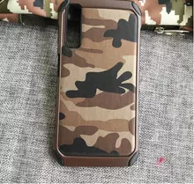 Чехол бампер NX Case Camouflage Series для Samsung Galaxy A7 2018 Brown (Коричневый)