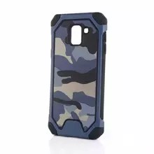 Чехол бампер NX Case Camouflage Series для Samsung Galaxy J4 2018 J400F Blue (Синий)