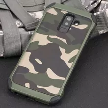 Чехол бампер NX Case Camouflage Series для Samsung Galaxy A6 2018 Green (Зеленый)