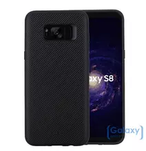 Чехол бампер Rock Carbon Fiber Case для Samsung Galaxy S8 Plus Black (Черный)