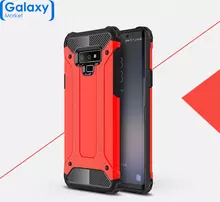 Чехол бампер Rugged Hybrid Tough Armor Case для Samsung Galaxy Note 9 Red (Красный)