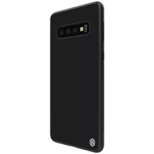 Чехол бампер Nillkin Textured Case для Samsung Galaxy S10 Black (Черный)