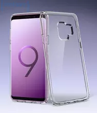 Чехол бампер Spigen Case Ultra Hybrid Series для Samsung Galaxy S9 Plus Crystal Clear (Прозрачный)