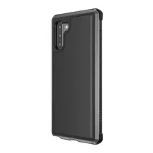 Чехол бампер X-Doria Defense Lux Case для Samsung Galaxy Note 10 Black Leather (Черная кожа)
