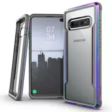 Чехол бампер X-Doria Defense Shield Case для Samsung Galaxy S10 Plus Iridescent (Радужный)