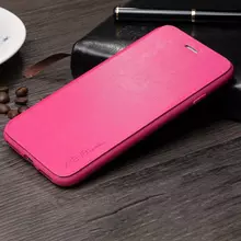 Чехол книжка X-Level Leather для Samsung Galaxy A90 Rose (Розовый)