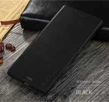 Чехол книжка X-Level Leather Case для Samsung Galaxy J4 Plus (2018) Black (Черный)