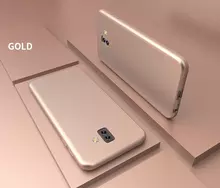 Чехол бампер X-Level Matte Case для Samsung Galaxy J6 Prime Gold (Золотой)