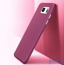 Чехол бампер X-Level Matte Case для Samsung Galaxy A8 Plus 2018 A530F Vine Red (Винный)