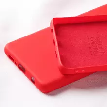 Чехол бампер X-Level Silicone для Samsung Galaxy S10 Plus Red (Красный)