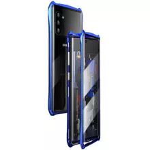 Чехол бампер Luphie Batman Magnetic для Samsung Galaxy Note 10 Blue (Синий)