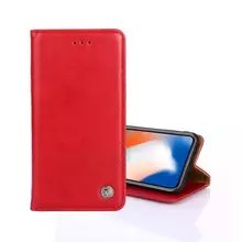 Чехол книжка для Samsung Galaxy A24 idools Retro Red (Красный)