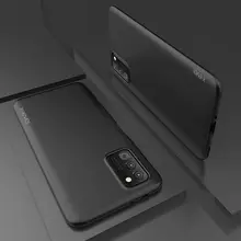 Ультратонкий чехол бампер для Samsung Galaxy A73 5G X-level Matte Black (Черный)