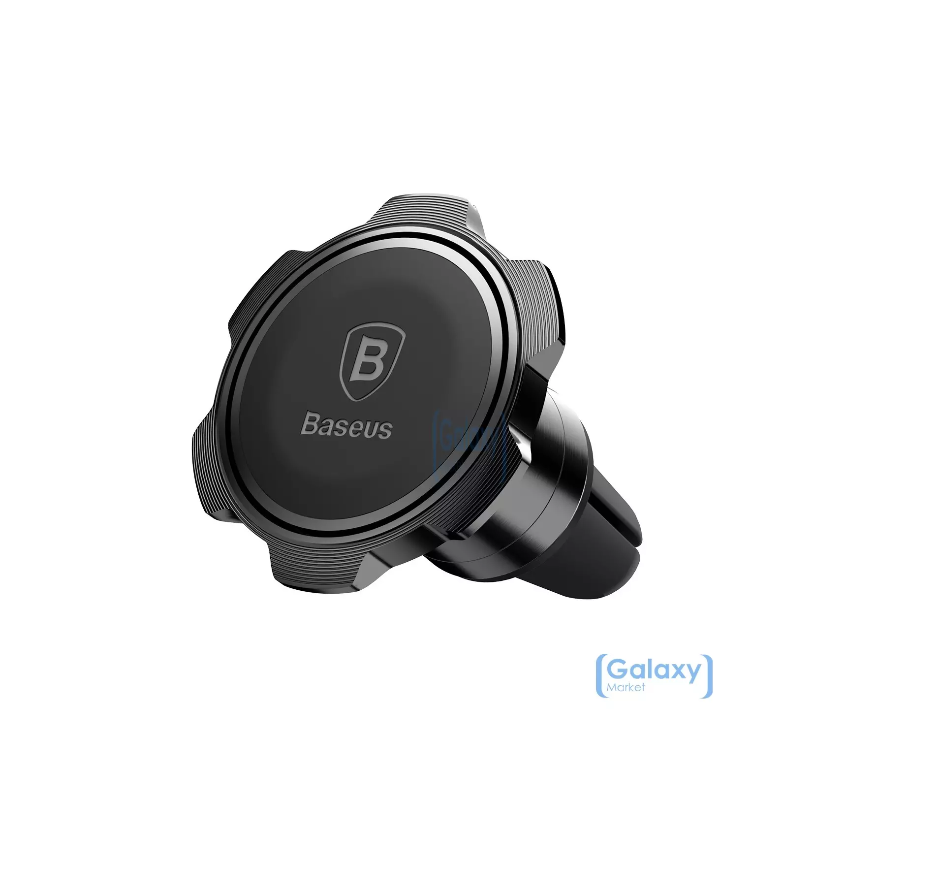 Магнитный автомобильный держатель для смартфонов Baseus Gyro Magnetic Air Vent Car Mount Black (Черный) SUFHL-01