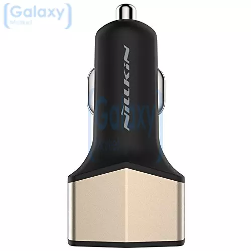 Оригинальная автомобильная зарядка от прикуривателя Nillkin Celerity Car Charger USB+TYPE-C 3.0 (Черный)