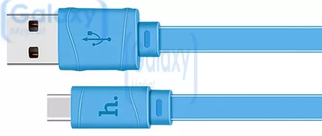 Оригинальный кабель для зарядки и передачи данных Hoco X5 Type-C Bamboo для смартфона Blue (Синий)
