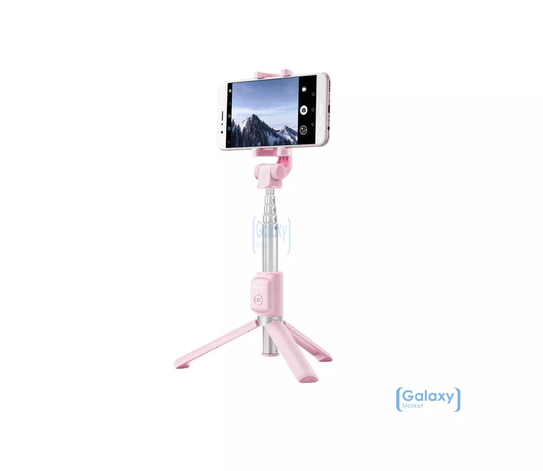 Селфи палка штатив Huawei AF15 для смартфонов Pink (Розовый)