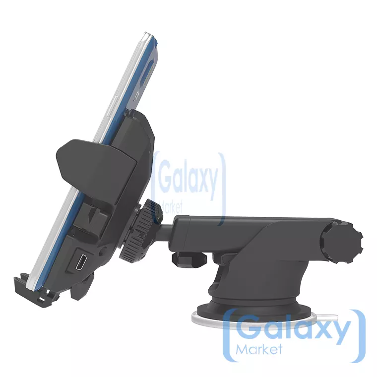 Автомобильный держатель iOttie Easy One Touch Wireless Qi Standard Car Mount Charger 50-85 мм для смартфонов и телефонов Black (Черный)