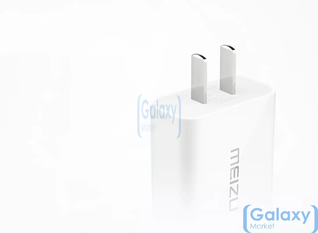 Сетевая зарядка для смартфонов Meizu UP1220 USB 2.0A Fast Charge White (Белый)