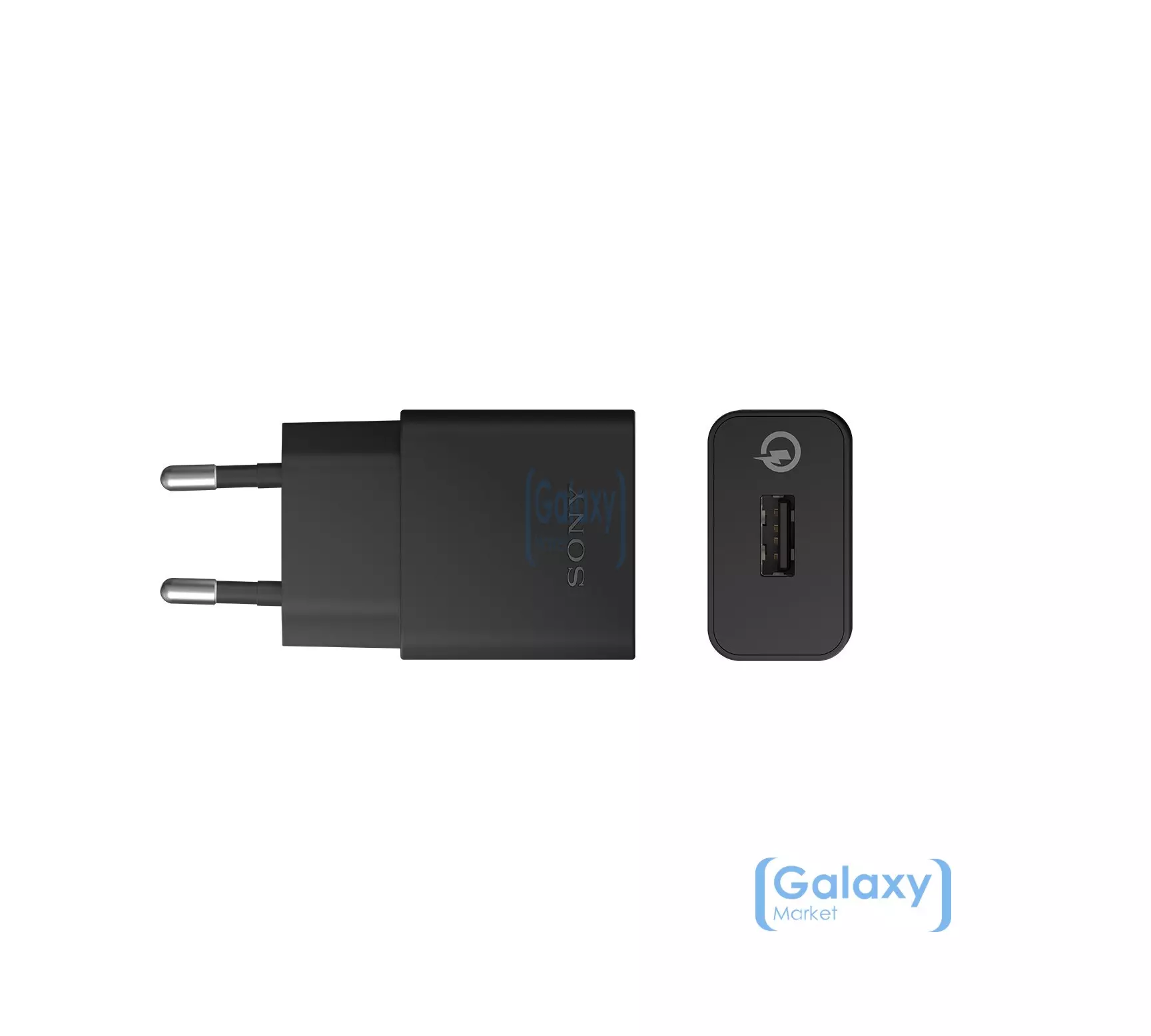 Оригинальная зарядная станция Sony USB Charger UCH10 для смартфонов и телефонов от розетки 220В Black (Черный)