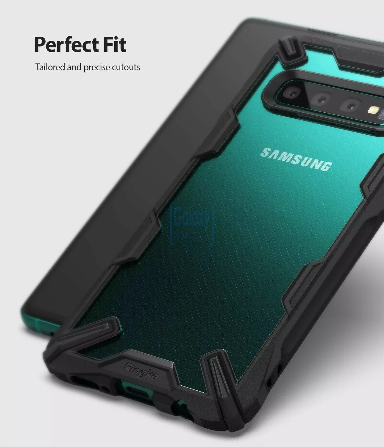 Чехол бампер Ringke Fusion-X Case для Samsung Galaxy S10 Plus Blue (Синий)