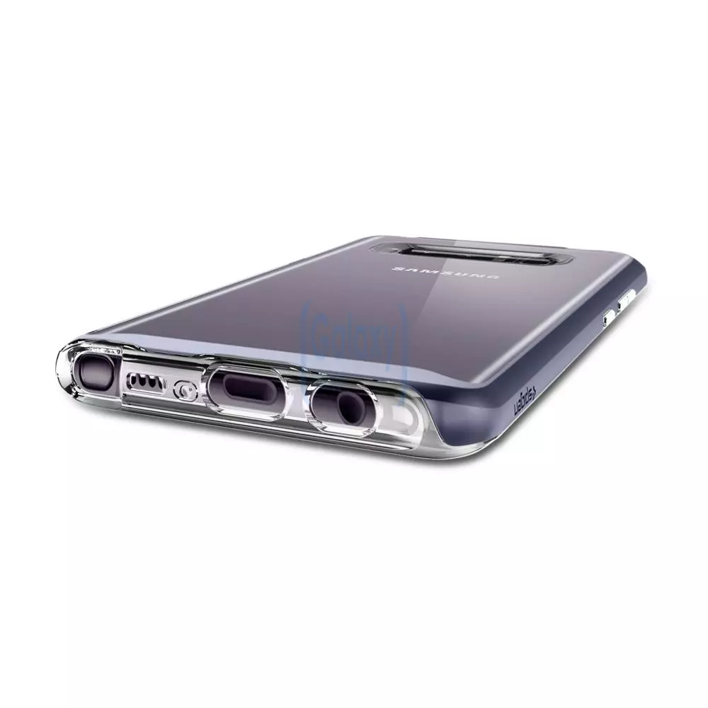 Чехол бампер Spigen Case Neo Hybrid Crystal для Samsung Galaxy Note 8 Orchid Gray (Орхидейный Серый)