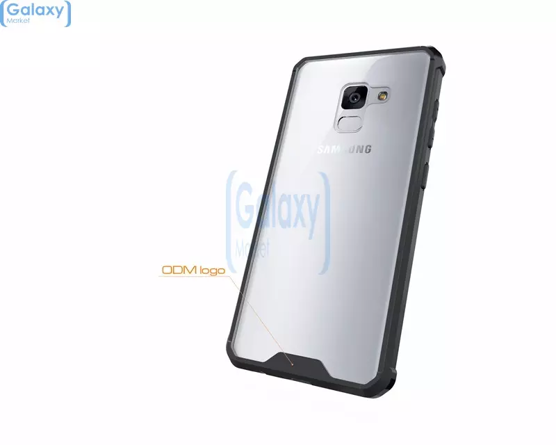 Чехол бампер Anomaly Fusion Case для Samsung Galaxy A8 Plus 2018 Green (Зеленый)