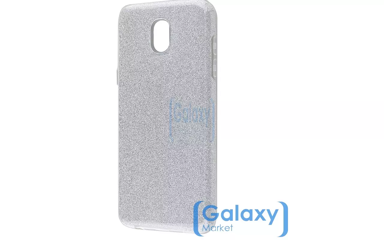 Чехол бампер Anomaly Glitter Case для Samsung Galaxy J3 2017 Silver (Серебро)