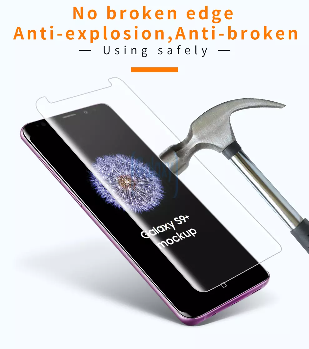 Защитное стекло Anomaly UV Glass Screen Protector для Samsung Galaxy S10 Plus